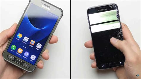 Galaxy S7 Active vs. Galaxy S7 Drop Test! 